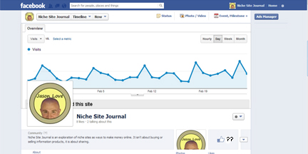 Niche Site Facebook Page